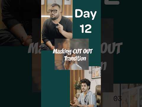 Smooth Cutout Masking Transition with Mocha Pro Plugin | Day 12 Premiere Pro Tutorial
