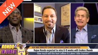 Undisputed | Broussard BELIEVE that King LeBron will lead Lakers to the playoffs without Rajon Rondo