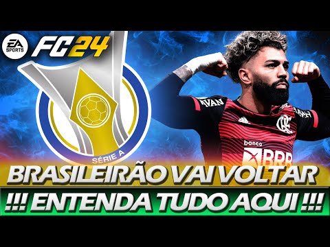 EA SPORTS FC 24 - LIGA BRASILEIRA VOLTANDO NO EA FC? (Elencos, Uniformes, Seleção Brasileira)