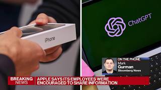 Thumbnail for the video "Apple Sues OpenAI for Trade Secret Theft" from Bloomberg Television