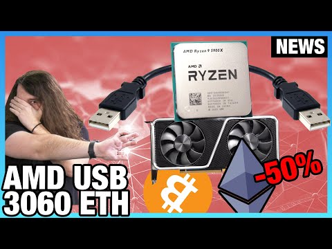 HW News - AMD on USB Dropout Issues, Intel i5-11600K Leaks, NVIDIA vs. Mining