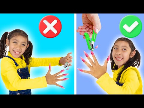 Maddie’s Nail Disaster! Learn Why Clean Nails Matter!
