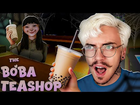 trabalhei vendendo CHÁ em uma loja ASSUSTADORA  - The Boba Teashop