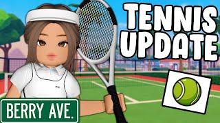 🎾*NEW* Berry Avenue TENNIS SUMMER UPDATE!☀️
