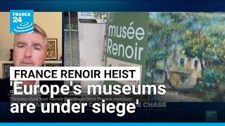 YouTube video thumbnail:  'Europe's Museums Are Under Siege', Art Recovery Expert Says