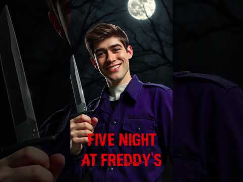 CON IL VOLTO DI FREDDY! FIVE NIGHT AT FREDDYS SONG #shorts