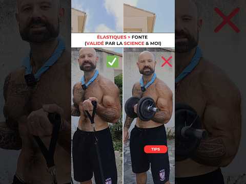 Les élastiques battent la fonte pour construire du muscle (la science a parlé)