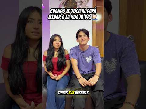 Cuándo te toca llevar a tu hija al doctor 🤣 #humor #comedia #risas #hijos #humorlatino