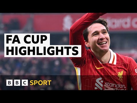 Chiesa scores first Liverpool goal in cruise past Accrington | FA Cup | BBC Sport