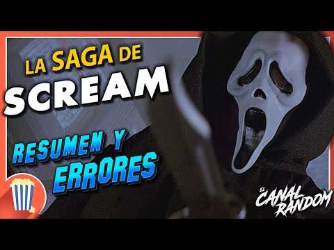 La SAGA de SCREAM 🔪🔪🔪 RESUMEN y ERRORES