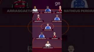 CONFIRA A SELEÇÃO DO PRIMEIRO TURNO DO TROCA DE PASSES | #shorts | ge.globo