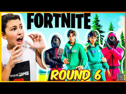 O ROUND 6 NO FORTNITE FOI MUITO INTENSO !!!