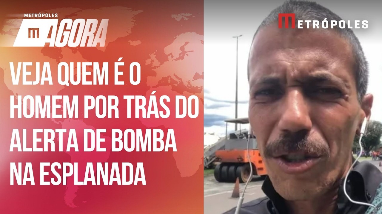 Quem é Maykon El Achkar O homem por trás do alerta de bomba na Esplanada TV Online Quem é Maykon El Achkar O homem por trás do alerta de bomba na Esplanada