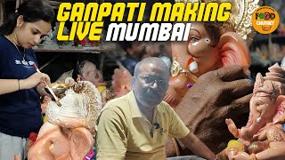 Mumbai Ganpati Bappa Making 2025 | live Ganesh Murti Making | Ganesh Chaturthi Special