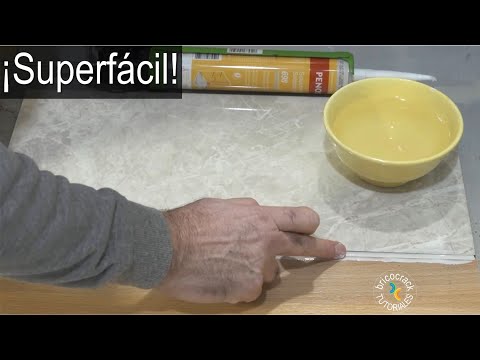 Sellar y rellenar fácil juntas y encuentros entre madera y cerámica (Bricocrack)