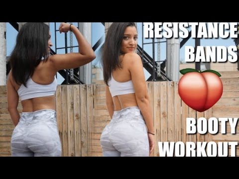 RESISTANCE BAND BOOTY WORKOUT | For Women | At Home & Gym