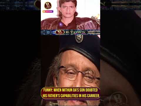 Funny: When Mithun Da's Son Doubted His Father's Capabilities In His Carreer! | #bollywoodcomedy