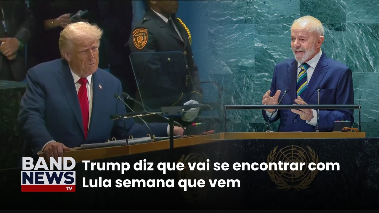 Trump diz que vai se encontrar com Lula semana que vem | BandNews TV