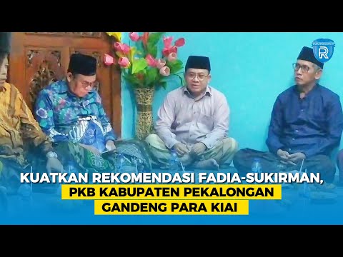 Kuatkan Rekomendasi Fadia-Sukirman, PKB Kabupaten Pekalongan Gandeng Para Kiai