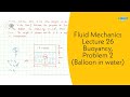 Buoyancy and Pressure Relationships