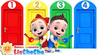 Escape Room Warna-Warni 🎨🚪 | Permainan Tantangan | Lagu Anak-anak | LiaChaCha Bahasa Indonesia