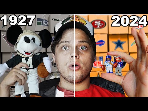 I Tested 100 Years of NFL Toys