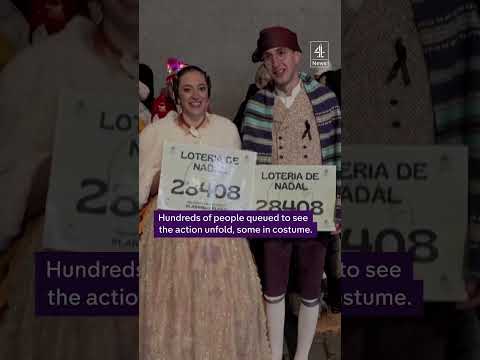 Spain's famous Christmas lottery kicks off