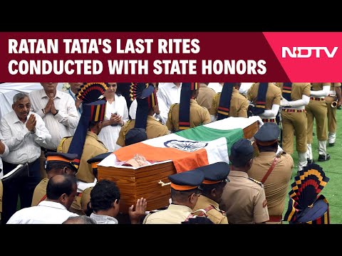 Ratan Tata Last Rites | Ratan Tata's Last Rites With State Honours, Thousands Pay Tribute