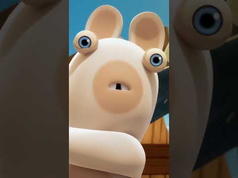 Les apparences sont trompeuses...😇 | Les Lapins Crétins Invasion 🐰 #shorts