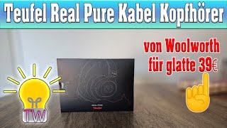 Teufel Real Pure Kabel Kopfhörer von Woolworth - Review - TW#34