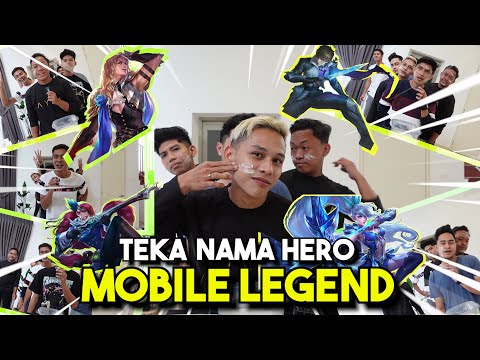 TEKA NAMA HERO MOBILE LEGEND !!! INGAT SENANG RUPANYA SUSAH...