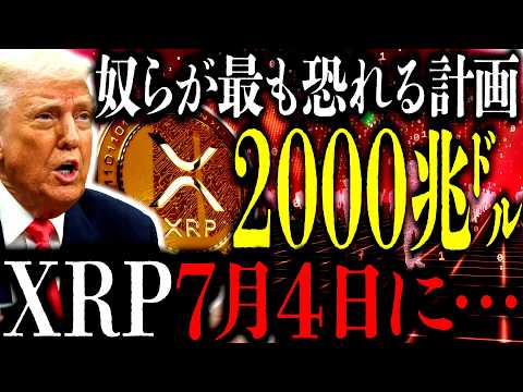 XRP=｢年間2000兆ドル｣を扱う｢DTCC｣との密約･･･｢7月4日｣に奴らが最も恐れる計画が始動します⸺最大200兆円の預金が流入&Ripple Primeの正体について【リップル】