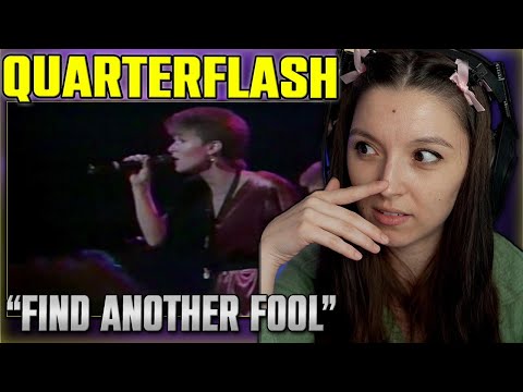 Quarterflash - Find Another Fool | FIRST TIME REACTION | LIVE 1984