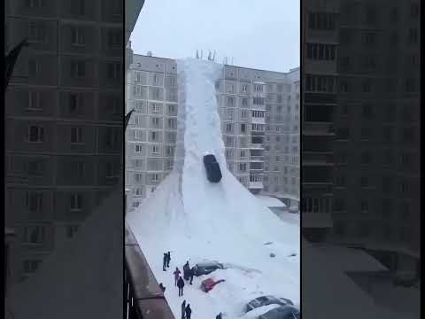 Гелик едет на крышу #shorts