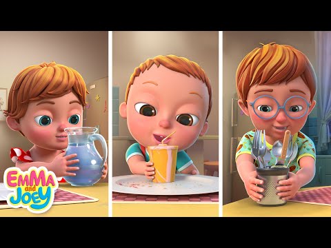 This Is The Way We Help Our Mom | Emma And Joey Nursery Rhymes | Beep Beep