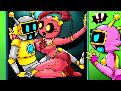 Pink Bot : Hey, What are you doing in Cabinet?! | Incredibox Sprunki Animation