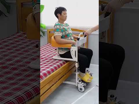 ▶️ Elderly Patient Transfer Lift Handicapped Wheelchair – daily home transfers ( # 1207 )