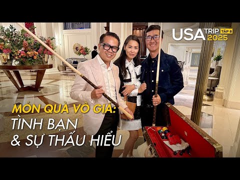 USA TRIP TẬP 8/ Cuối: Giá trị của món quà nằm ở tấm lòng, nơi tình bạn trở thành điều quý giá nhất!