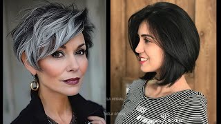 CORTE DE CABELO CURTO FEMININO PARA MULHERES +40 +50 +60 ANOS