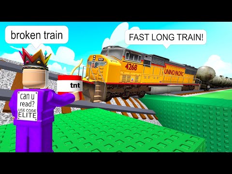I Send LONGEST Train BUT It BREAKS Bridges and DERAILS