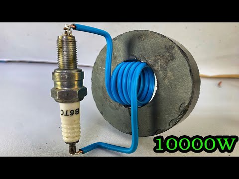 Powerful Free Energy Generator Self Running by Magnet With Pvc Copper Wire #technology
