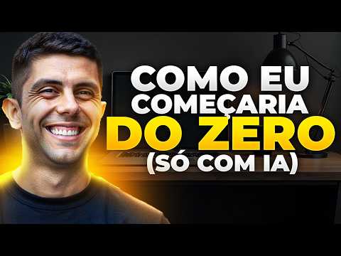 COMO COMEÇAR COMO AFILIADO COM IA EM 2025 (Como eu começaria do ZERO hoje)