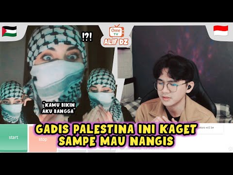 KETEMU GADIS PALESTINA BIKIN HARU! OME.TV INTERNASIONAL