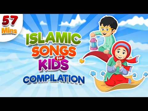 Compilation 57 Mins | Islamic Songs for Kids | Nasheed | Cartoon for Muslim Children I Best Islamic