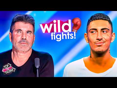 5 WILD FIGHTS - Contestants VS JUDGES!!!