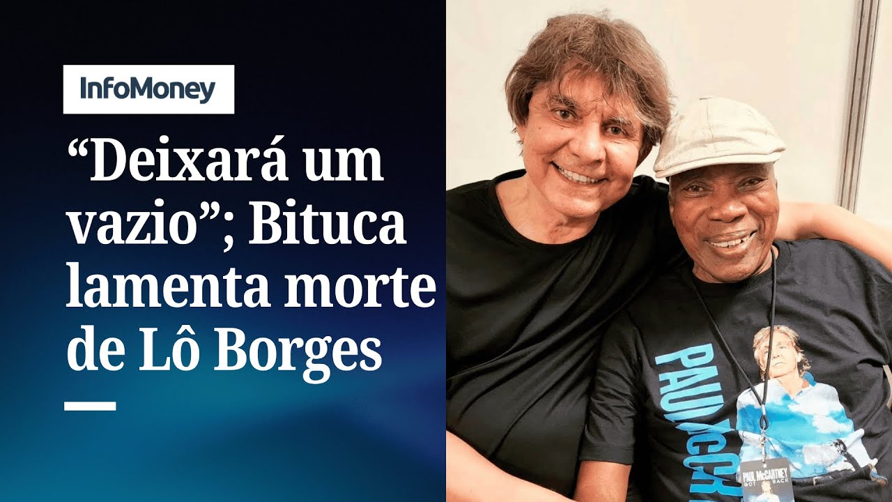 Milton Nascimento lamenta morte de Lô Borges aos 73 anos | InfoMoney News