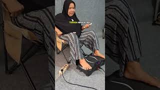 habis nyuci relaksasi pake mesin getar velomax