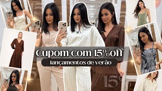 PROVADOR RIACHUELO SETEMBRO com 15% OFF 🙀🏃🏻‍♀️ LOOKS LANÇAMENTOS VERÃO 2026 ☀️