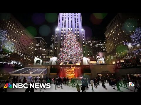 YouTube video thumbnail: Family Shares Emotional Story Behind Rockefeller Center Christmas Tree