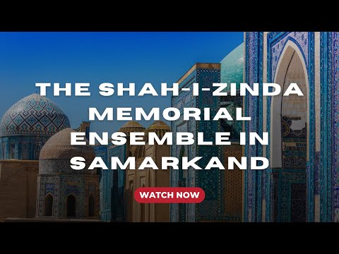 The Shah-i-Zinda memorial ensemble in Samarkand